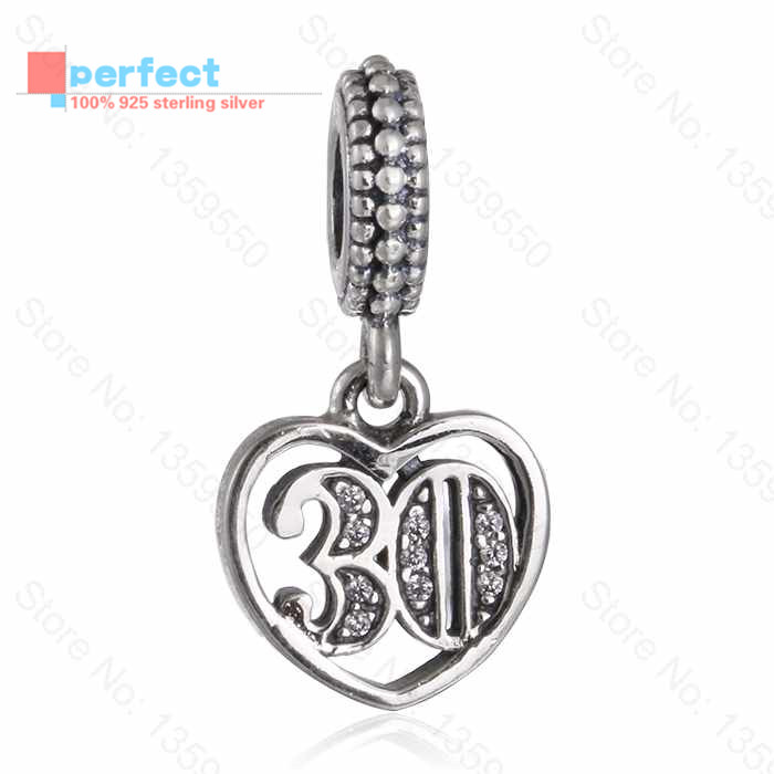 pandora charm 30 birthday pandora charm 30 birthday