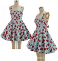 Hepburn wind 2016 summer high end fashion Loose big yards Women s dress Elegant temperament Round