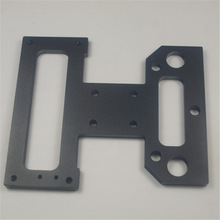 Reprap LulzBot TAZ 3D printer DIY 5mm aluminum alloy metal 2*x_end_plate kit/set black color anodized X axis mount plate