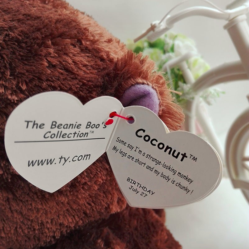 ty beanie boo coconut monkey