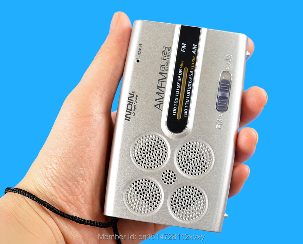 BC R29 Radio Receiver Mini AM FM World Universal Antenna High Quality Built in Speaker