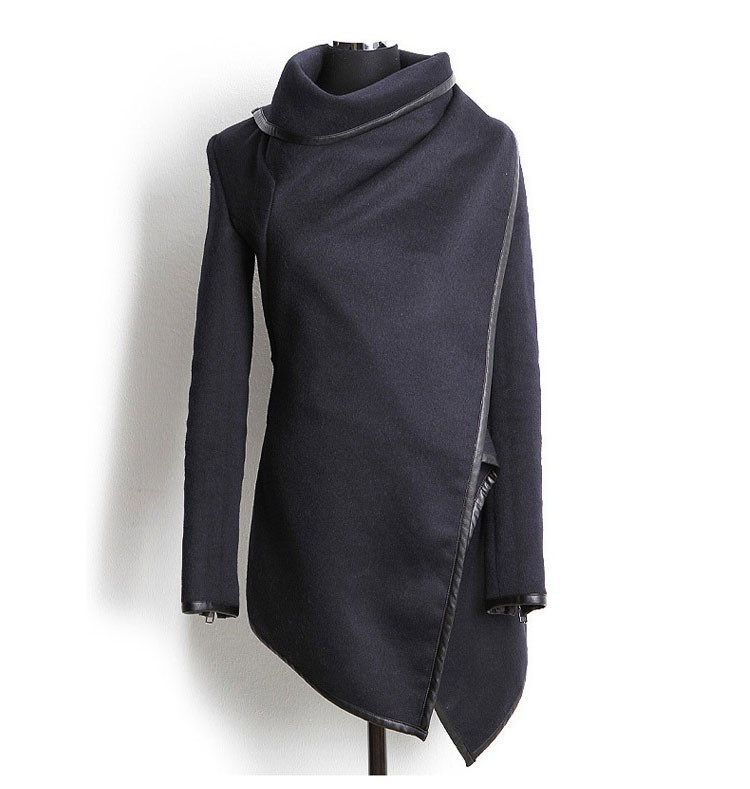 2015 New woman Fashion winter woolen overcoat women fashion Jackets woolen coat (19)