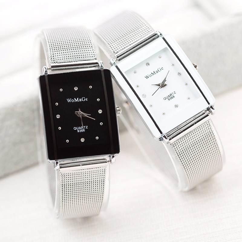 Hot-Sale-High-Quality-Rectangle-Mesh-Belt-Quartz-Watch-Lady-Women-Wristwatches-Relojes-Mujer-Montre-Femme