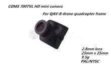 COMS 700TVL FPV mini camera 2.8mm Lens 25mm x 25mm for DIY mini drone cross racing quadcopter QAV-R frame