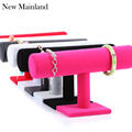 2016 Free Shipping Jewelry Display T Bar Rack Jewelry Hard Display Stand Holder Bracelet Chain Watch