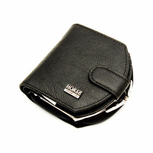 2015 Genuine Cowhide Leather wallet Brand Women Wallet Short Design Lady Purse Mini Clutch Wallet Leather