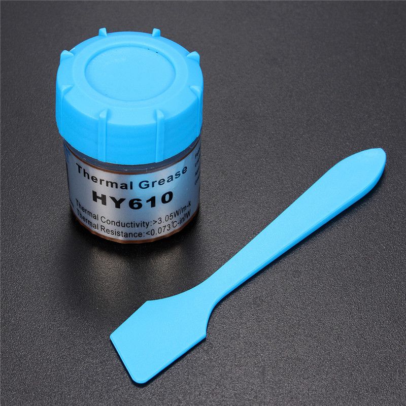 Hot Sale 10g Golden Thermal Grease Silicone Grease Conductive Grease Paste For CPU GPU Chipset Cooling