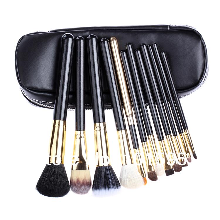 2015 New Professional Makeup Brush 12 Pcs Brush Cosmetic Make Up Foundation Eyeshadow Lip Brush Set