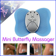 Hot Sell Mini Losing Weight Slimming Butterfly Massager Cheap Body Muscle Fashion Massage 3pcs lot