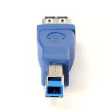 SuperSpeed USB 3.0 A Female to B Male Adapter For Printer Scanner Adapter Plug Converter