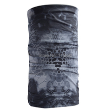 Battle Snake Neck Warmer/ Typhonseamless scarf/ Riding Hiking Sports scarves/ Outddoor camo scarves