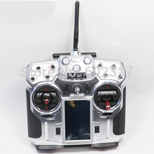 FS FlySky FS-i10 2.4g Digital Proportional 10 Channel rc Transmitter and Receiver System 3.55″ LED Screen remote control