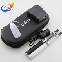 Dual ego ce4 ce5 electronic e cigarette kit with ce4 + ce5 clearomizer cartomizer ego t battery ecigarette kits vape pen case