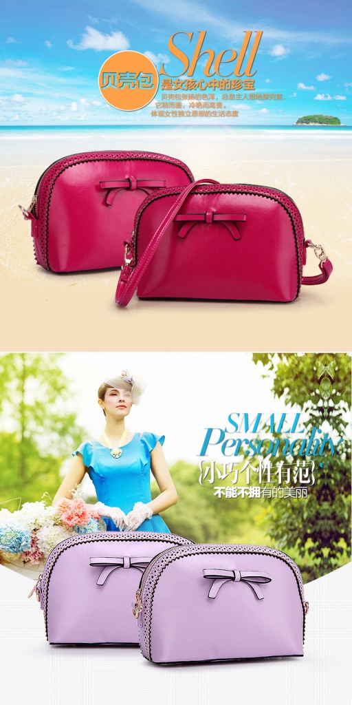 2015 Real Totes Unisex Bow Solid Bags Scarlett Ning Brand Handbag