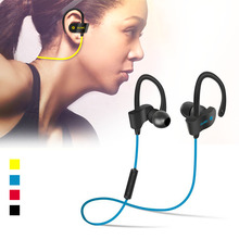 Sports USB Bluetooth Microphone Headset Wireless Headphone Neckband Style Earphones for iPhone