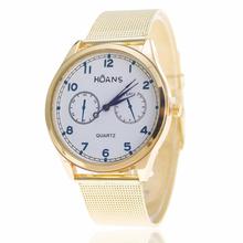 2016 Yoner Watch Fashion Women Ladies Crystal Stainless Steel Mesh Band Wrist Watch Gift For Girl Relojes Mujer Montre Femme