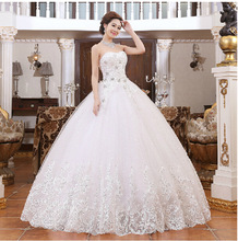 2016 new bride fashion tube top font b wedding b font font b dress b font
