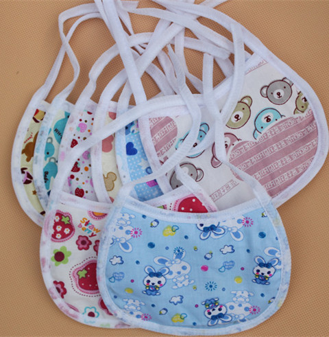 100 cotton EVA Baby Bibs Waterproof Lunch Bibs Burp Cloths Towel Saliva for kids