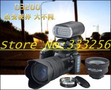 D3200 digital camera 16 million pixel camera Professional SLR camera 21X optical zoom HD camera plus LED headlamps