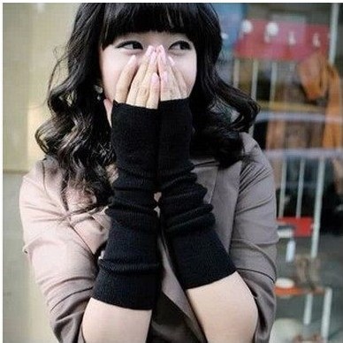 2015 New brand autumn Winter women warm wool Knitted gloves cotton string gloves Wrist wear gloves antifreeze dirt gloves