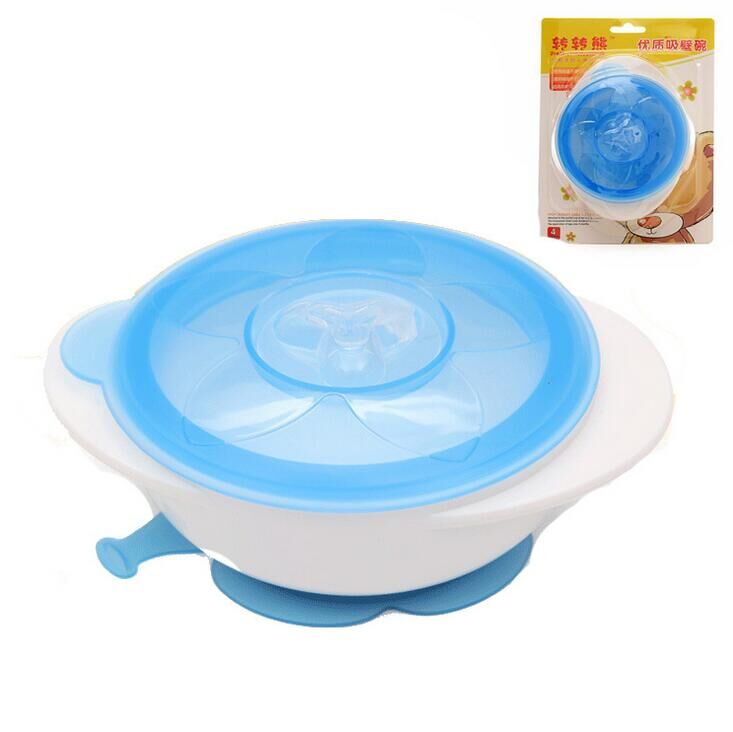 1pcs Toddler Baby Kids Child font b Feeding b font Training Bowl Binaural Baby font b