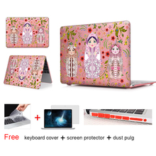 Russian Doll Matryoshka Laptop Accessories Hard Cases Cover For Macbook Pro 13 Case Pro 13 15 Retina Laptop Skin Protector Shell