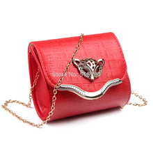 2015 New Fashion Owl Female Shoulder Bag Cross Women Gold Chain Small Messenger Bags Ladies Girls leather Tote Handbag Satchel