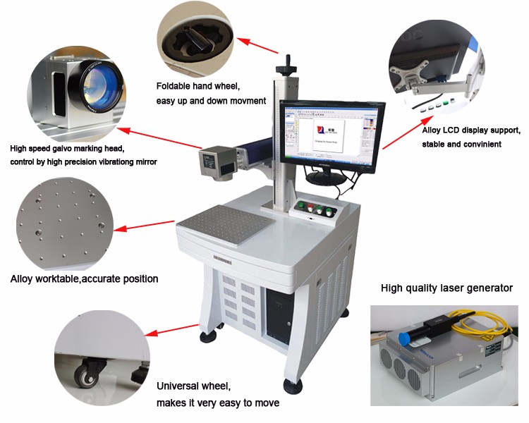 Fiber Laser Metal Engraving Machine