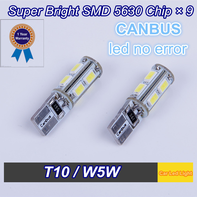   50 .    168 194 W5W   T10 CANBUS     SMD 5630 ChipX9    /   