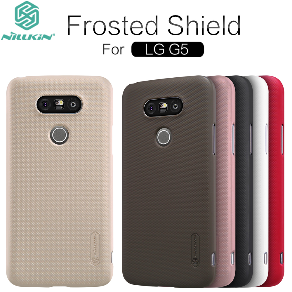 For LG G5 Case 100 Original Nillkin Frosted Shield Matte Anti Slip Hard Plastic Protective font