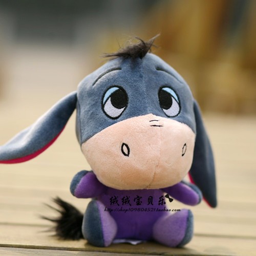 5 pieces Movie & TV cute small Eeyore donkey toy plush Eeyore donkeytoys gift dolls about 18 cm aeProduct.getSubject()