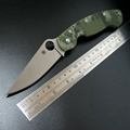 Hot sale Efeng C36 Spyder Folding Blade Knife Tactical 9Cr Blade G10 Handle Camping Knives Survival