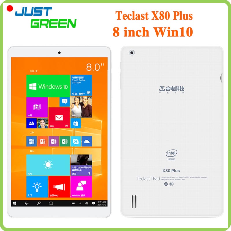 Original Teclast X80 Plus Win10 Tablet PC 8 1280x800 IPS Cherry Trail T3 Z8300 Quad Core