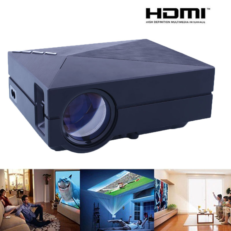 1080P Home Cinema Theater Multimedia 1000LM Mini LED Projector AV USB HDMI