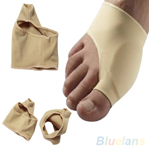 1Pair Footful Bunion Pads Sleeves Hallux Valgus Protector Corrector Pain Relief 2MOI 38ZQ