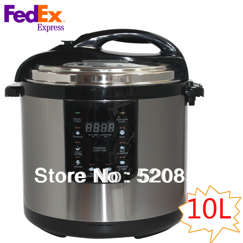 As Seen On Tv 110V Big Size Electric Pressure Cooker 10L Multi Cooker