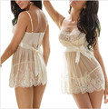 Sexy Lingerie Hot Lace Plus Size Lingerie Perspective Lenceria Costumes Babydoll Underwear Nuisette Sling Transparent Nightwear