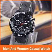 2015 nueva cuarzo del negocio de relojes para hombres relojes de, hombres relojes militares, Men ‘ s Corium correa de cuero relojes deportivos relogio masculino