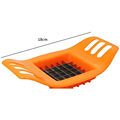 ABS Stainless Steel Potato Cutter Vegetable Slicer Chopper Chips Making Device Fries Kitchen Cooking Tools free