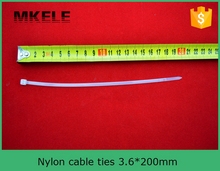 Hot Sale Self Locking Nylon Cable Tie MKCT 3 6 200 Factory Direct 100Pcs Bag