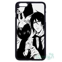 Fit for iPhone 4 4s 5 5s 5c se 6 6s 7 plus ipod touch 4/5/6 back skins cellphone case cover Black Butler Sebastian