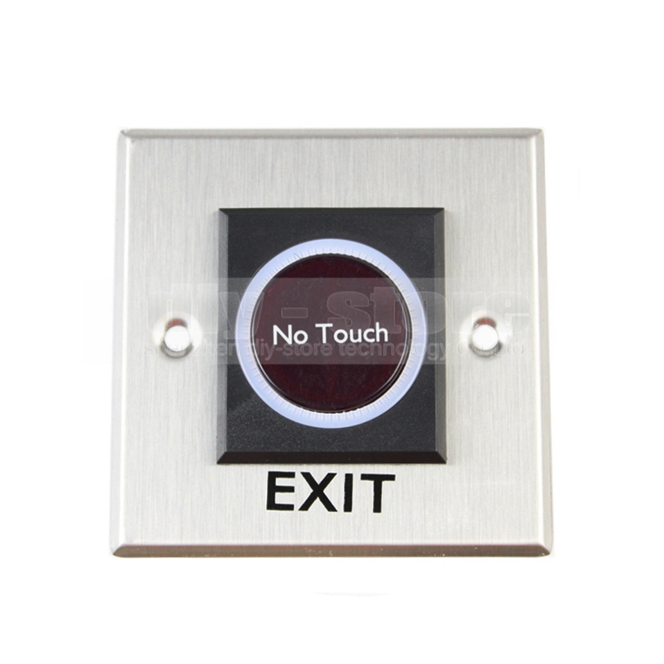 Exit Button Infrared No Touch Induction Switch Style / Access Switch / Exit Switch For Access Control System