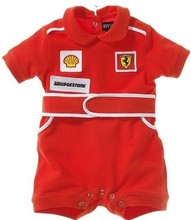 fashion Summer New Baby boys Kids Clothing short red Racing style Romper free shipping