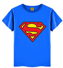 Love Kids Baby Boys Clothes Cool Summer Superman Short Sleeve T shirt Cotton Tops Clothes LXL
