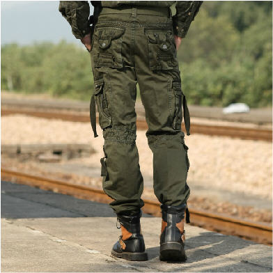 military green cargo pants mens