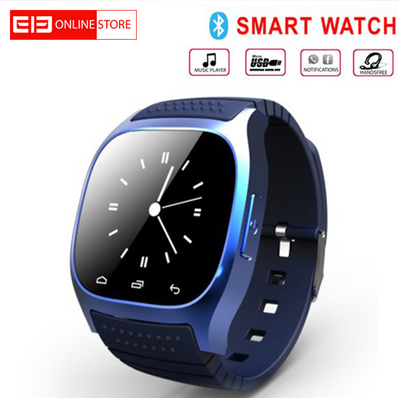 Free Shipping Bluetooth Smart Watch WristWatch M26 Smart Electronics Sync Pedometer Stopwatch For IPhone Android Smart Watch Ios