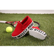 2016 Fashion Creepers Platform Shoes Slip On Women’s Casual Canvas Shoes Women Loafers Sapato Feminino Plus Size 41-43