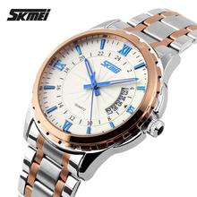 Fashion brand skmei 9069 watch Men’s watch military watches sports quartz wristwatches, men full steel watch Free Shipping