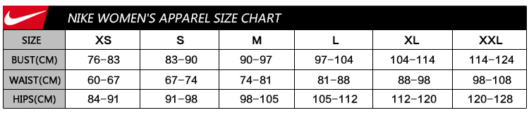 Nike Xl Shirt Size Chart