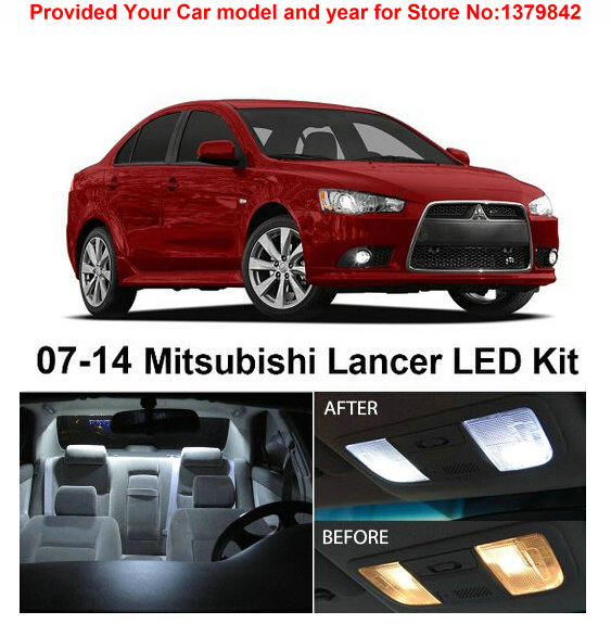   ( 2 + 1 + 1 + 2 ) pcs/lot            Mitsubishi Lancer 2007 - 2014